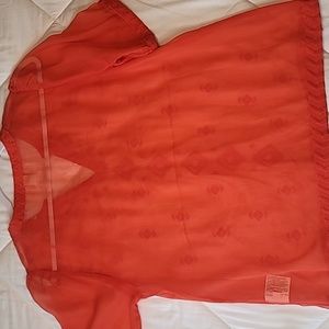 Old navy sheer top size M retail$24 EUC ❤️